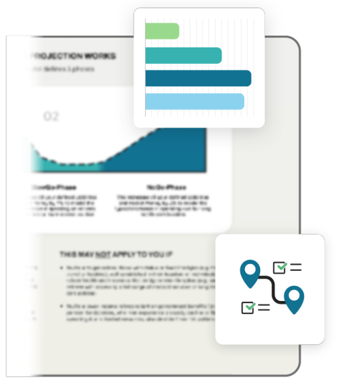 Deep dives analysis uses trend lines and comparisons to help you understand how certain concepts may impact you over time